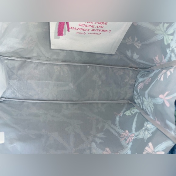 NWT Simply Southern Bag Tote - Ribbon - Picture 6 of 7